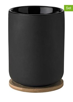 Stelton 2-częściowy zestaw (2 szt.) &quot;Theo&quot; w kolorze czarnym - 250 ml ze sklepu Limango Polska w kategorii Zastawa stołowa - zdjęcie 184278544