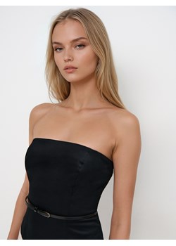 Mohito - Gorsetowy top - czarny ze sklepu Mohito w kategorii Bluzki damskie - zdjęcie 184279051