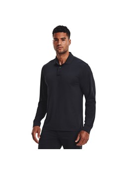 Męski longsleeve treningowy Under Armour UA Tactical Performance Polo 2.0 LS - granatowy ze sklepu Sportstylestory.com w kategorii T-shirty męskie - zdjęcie 184280053