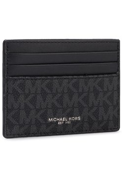 Etui na karty kredytowe MICHAEL Michael Kors Greyson 39F9LGYD2B Czarny ze sklepu eobuwie.pl w kategorii Etui - zdjęcie 184280364
