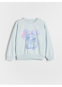 Reserved - Bluza Lilo i Stitch - jasnoniebieski ze sklepu Reserved w kategorii Bluzy dziewczęce - zdjęcie 184280754