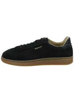 GANT Footwear Skórzane sneakersy &quot;Cuzmo&quot; w kolorze czarnym ze sklepu Limango Polska w kategorii Trampki męskie - zdjęcie 184281034