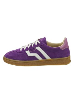GANT Footwear Skórzane sneakersy w kolorze fioletowym ze sklepu Limango Polska w kategorii Trampki damskie - zdjęcie 184281373
