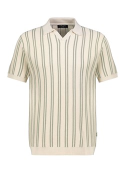 Sublevel Koszulka polo w kolorze beżowo-zielonym ze sklepu Limango Polska w kategorii T-shirty męskie - zdjęcie 184281764