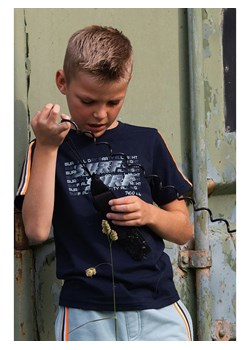 Tygo &amp; Vito Koszulka &quot;Wessel&quot; w kolorze granatowym ze sklepu Limango Polska w kategorii T-shirty chłopięce - zdjęcie 184281861