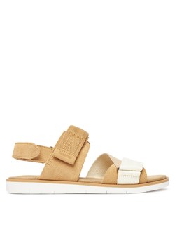 Sandały Timberland TB0A414AEW11 Brązowy ze sklepu eobuwie.pl w kategorii Sandały damskie - zdjęcie 184281962