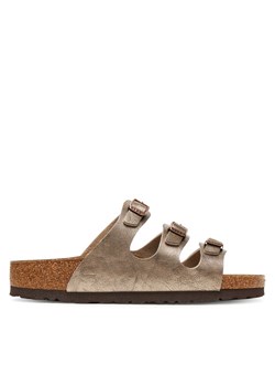 Klapki Birkenstock Florida 1030352 Złoty ze sklepu eobuwie.pl w kategorii Klapki damskie - zdjęcie 184281983