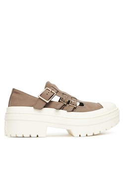 Półbuty Converse Chuck Taylor All Star Lugged Heel Mary Jane Sandal A13552C Zielony ze sklepu eobuwie.pl w kategorii Buty sportowe damskie - zdjęcie 184282010