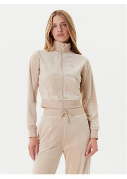 Guess Bluza V3BQ22 K0232 Beżowy Regular Fit ze sklepu MODIVO w kategorii Bluzy damskie - zdjęcie 184282631