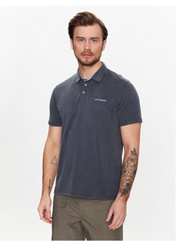 Columbia Polo Nelson Point 1772721 Szary Regular Fit ze sklepu MODIVO w kategorii T-shirty męskie - zdjęcie 184282654