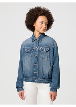 WRANGLER DAMSKA KURTKA JEANSOWA WRANGLER JUMBO TRUCKER JACKET PROMISES KEPT 112352300 ze sklepu YouNeedit.pl w kategorii Kurtki damskie - zdjęcie 184283480