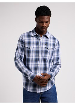 LEE MĘSKA KOSZULA LEE CLEAN WESTERN SHIRT DRAMA BLUE 112349934 ze sklepu YouNeedit.pl w kategorii Koszule męskie - zdjęcie 184283494