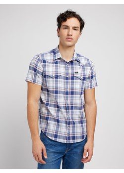 LEE MĘSKA KOSZULA LEE SS WESTERN SHIRT MEDIEVAL BLUE 112349936 ze sklepu YouNeedit.pl w kategorii Koszule męskie - zdjęcie 184283573