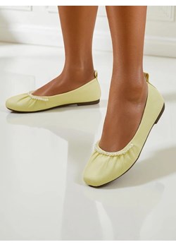 Royalfashion Damskie baleriny z perełkami Perlay ze sklepu royalfashion.pl w kategorii Balerinki - zdjęcie 184283800