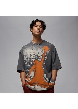 Męski T-shirt oversize Jordan (wznowiony model) - Szary - id: 41667628417new - marki Jordan - 184284234 Męski T-shirt oversize Jordan (wznowiony model) - Szary ze sklepu Nike poland w kategorii T-shirty męskie - zdjęcie 184284234