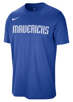 T-shirt męski Nike NBA Dallas Mavericks Essentials - Niebieski ze sklepu Nike poland w kategorii T-shirty męskie - zdjęcie 184284330