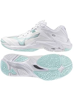 Buty do siatkówki Mizuno Wave Lightning Z8 V1GC240045 białe ze sklepu ButyModne.pl w kategorii Buty sportowe damskie - zdjęcie 184285111