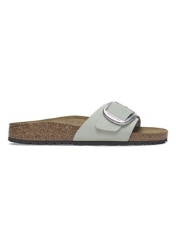 Klapki Birkenstock Madrid Big Buckle 1024097 zielone ze sklepu ButyModne.pl w kategorii Klapki damskie - zdjęcie 184285220