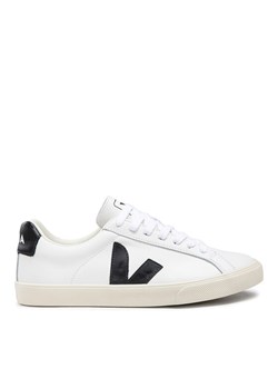 Sneakersy Veja Esplar Logo Leather Extra EO020005A Biały ze sklepu eobuwie.pl w kategorii Trampki damskie - zdjęcie 184286473