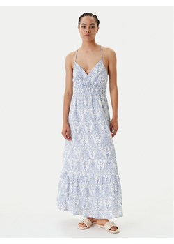 YAS Sukienka letnia Cinni 26036881 Błękitny Regular Fit ze sklepu MODIVO w kategorii Sukienki - zdjęcie 184286512