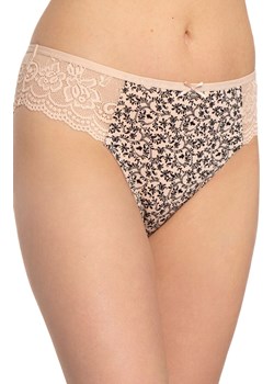 2-pack bawełniane figi damskie plus size L-1587BI, Kolor czarno-beżowy, Rozmiar 2XL, LAMA ze sklepu Primodo w kategorii Majtki damskie - zdjęcie 184286720