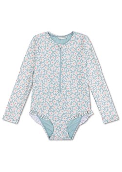 Swim Essentials Strój kąpielowy &quot;Florish&quot; w kolorze błękitnym ze sklepu Limango Polska w kategorii Stroje kąpielowe - zdjęcie 184287043