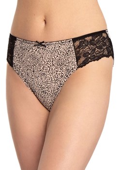 2-pack figi damskie w panterkę L-1586BI, Kolor panterka, Rozmiar L, LAMA ze sklepu Intymna w kategorii Majtki damskie - zdjęcie 184287403