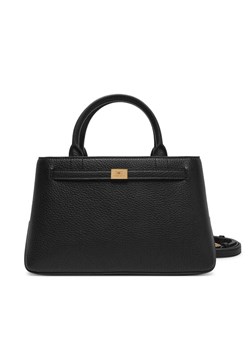 Torebka Elisabetta Franchi BS02A51E2 110 Czarny ze sklepu eobuwie.pl w kategorii Kuferki - zdjęcie 184287462