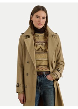 LAUREN RALPH LAUREN Trencz 297951255004 Beżowy Regular Fit ze sklepu MODIVO w kategorii Płaszcze damskie - zdjęcie 184287894