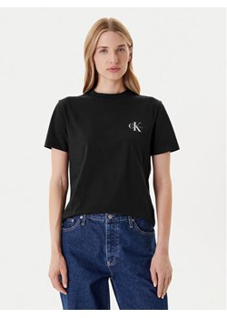 Calvin Klein Jeans Komplet 2 t-shirtów LV047C905G Czarny Regular Fit ze sklepu MODIVO w kategorii Bluzki damskie - zdjęcie 184287912