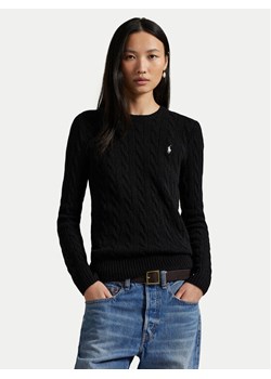 Polo Ralph Lauren Sweter 211971865005 Czarny Slim Fit ze sklepu MODIVO w kategorii Swetry damskie - zdjęcie 184287924