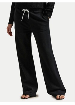Polo Ralph Lauren Spodnie dresowe 211977959002 Czarny Wide Leg ze sklepu MODIVO w kategorii Spodnie damskie - zdjęcie 184287933