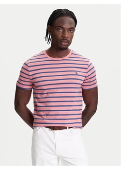 Polo Ralph Lauren T-Shirt 710938134010 Czerwony Custom Slim Fit ze sklepu MODIVO w kategorii T-shirty męskie - zdjęcie 184287942