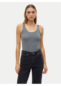 Vero Moda Top Maxi 10185110 Szary Regular Fit ze sklepu MODIVO w kategorii Bluzki damskie - zdjęcie 184287943