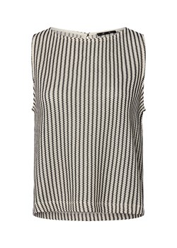 Opus Top damski - Isolchen Kobiety Sztuczne włókno czarny wzorzysty ze sklepu vangraaf w kategorii Bluzki damskie - zdjęcie 184288572