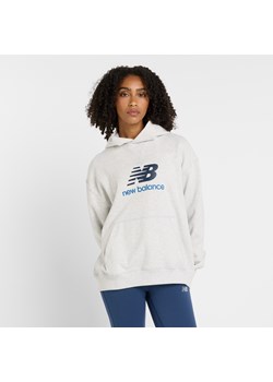 Bluza damska New Balance WT51501AHH – szara ze sklepu New Balance Poland w kategorii Bluzy damskie - zdjęcie 184289103