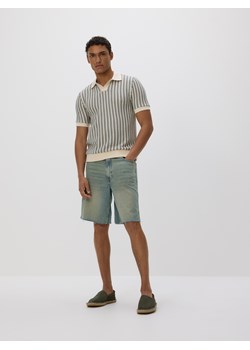 Reserved - Koszulka polo comfort w paski - granatowy - id: 865DI-59X - marki Reserved - 184289763 Reserved - Koszulka polo comfort w paski - granatowy ze sklepu Reserved w kategorii T-shirty męskie - zdjęcie 184289763