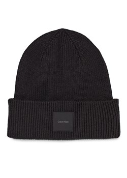 Calvin Klein Czapka K50K512356 Czarny ze sklepu MODIVO w kategorii Czapki zimowe męskie - zdjęcie 184290531