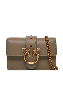 Pinko Torebka Love One Micro C . AI 24-25 PCPL 100064 A0F1 Szary ze sklepu MODIVO w kategorii Kopertówki - zdjęcie 184290550