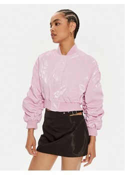 Pinko Kurtka bomber Bolbe 103054 A1MD Różowy Regular Fit ze sklepu MODIVO w kategorii Kurtki damskie - zdjęcie 184290551