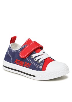 Action Boy Trampki CF21209 Granatowy - id: 5904248829537 - marki Action Boy - 184290560 Action Boy Trampki CF21209 Granatowy ze sklepu MODIVO w kategorii Trampki dziecięce - zdjęcie 184290560