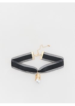 Reserved - Choker z zawieszką - czarny ze sklepu Reserved w kategorii Naszyjniki - zdjęcie 184292234
