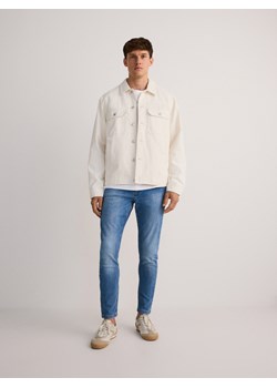 Reserved - Jeansy skinny z efektem sprania - niebieski ze sklepu Reserved w kategorii Jeansy męskie - zdjęcie 184292720