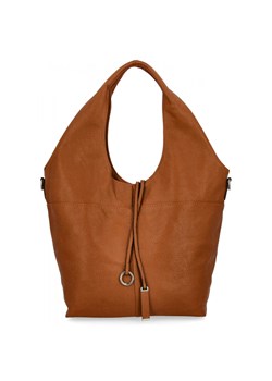 Torebka Damska Shopper Bag firmy Hernan HB0325 Ruda ze sklepu PaniTorbalska w kategorii Torby Shopper bag - zdjęcie 184294142