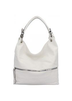 Uniwersalna Torebka Damska XL firmy Hernan HB0386 Biała ze sklepu PaniTorbalska w kategorii Torby Shopper bag - zdjęcie 184294232