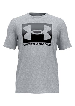 Under Armour Koszulka sportowa &quot;Boxed&quot; w kolorze szarym ze sklepu Limango Polska w kategorii T-shirty męskie - zdjęcie 184295324