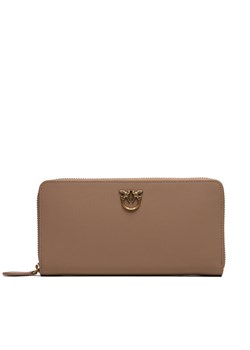 Duży Portfel Damski Pinko Ryder Zip Around . AI 23-24 PCPL 100250 A0F1 Brązowy ze sklepu eobuwie.pl w kategorii Portfele damskie - zdjęcie 184295653