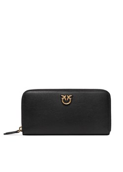 Duży Portfel Damski Pinko Ryder Zip Around PE 23 PCPL 100250 A0F1 Czarny ze sklepu eobuwie.pl w kategorii Portfele damskie - zdjęcie 184295663