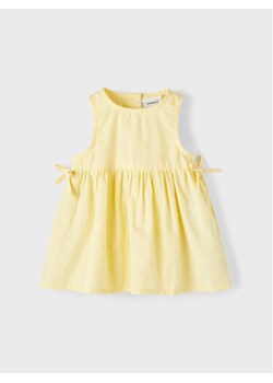 NAME IT Sukienka 13216747 Żółty Loose Fit - id: 0000301993964 - marki Name It - 184295831 NAME IT Sukienka 13216747 Żółty Loose Fit ze sklepu MODIVO w kategorii Sukienki niemowlęce - zdjęcie 184295831