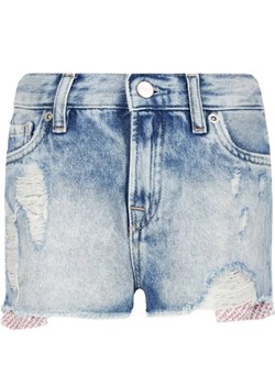 Pepe Jeans London Szorty IVY DESTROY | Regular Fit | denim ze sklepu Gomez Fashion Store w kategorii Spodenki dziewczęce - zdjęcie 184296250